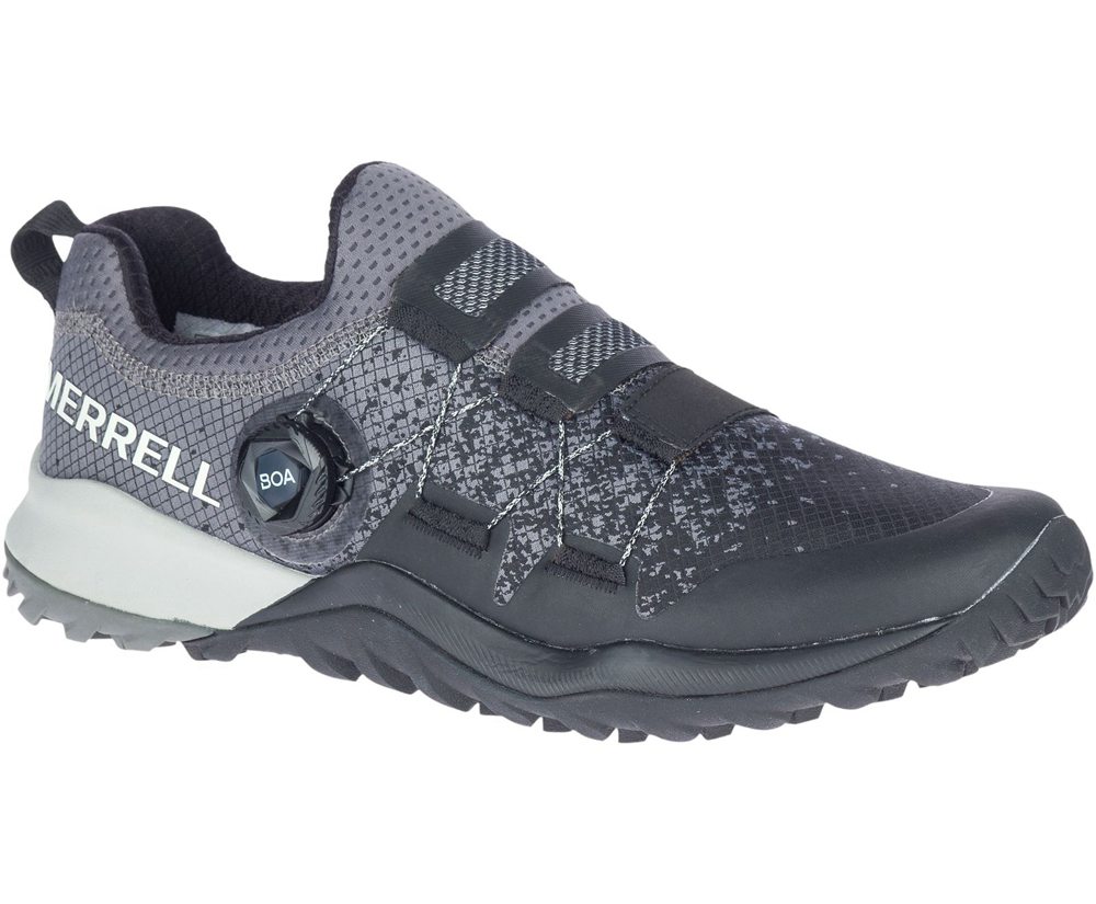 Merrell Sneakers Black/Grey - Momentous 2 Boa - Mens 31RJXVALU